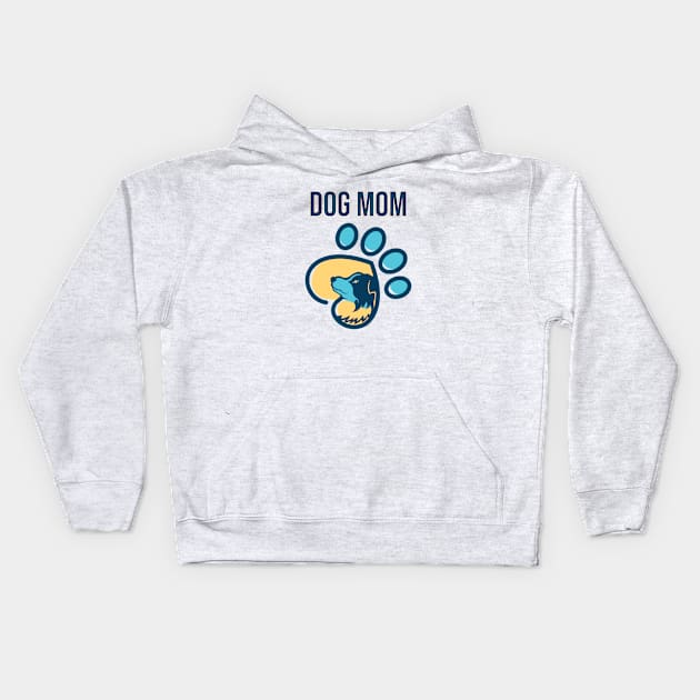 National Dog Mom Day Kids Hoodie by anbartshirts